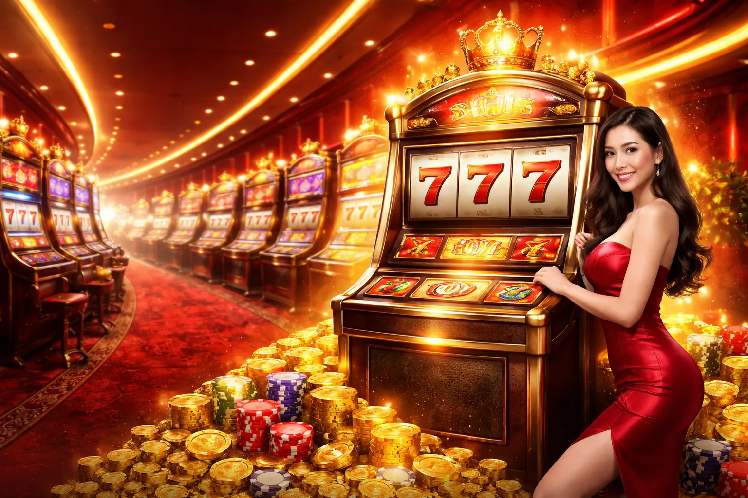Hình ảnh chính Nổ Hũ NW88 Link với các biểu tượng quay hũ và jackpot lớn